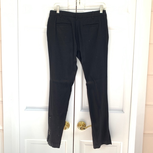 BCBG Black Trousers with Ankle Zippers - Picture 4 of 12